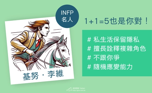 INFP 藝人：基努李維（圖示）